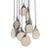 Handcrafted in Italy by the most skilled Italian craftsmen, the Stillabunt 10-Port Chandelier by Oggetti creates a...
