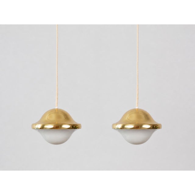 Vintage Danish Pendant Lamps Bubi by Henning Kuppel for Louis Poulsen, 1972, Set of 2 For Sale - Image 13 of 13