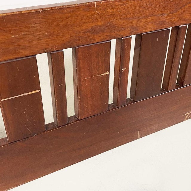 Califfo Bed in Wood attributed to Ettore Sottsass for Poltronova, 1960s For Sale - Image 10 of 18
