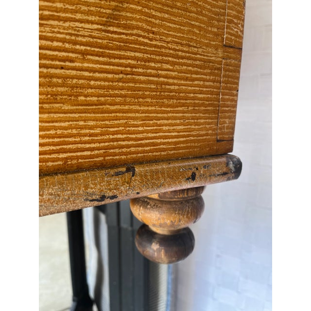 Wood Mid 19th Century Pennsylvania Faux Grained Blanket Chest For Sale - Image 7 of 12