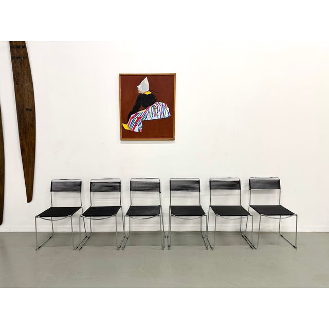 Design & Transparency: Inspired by Giandomenico Belotti's famous design, these chairs are distinguished by their chromed...