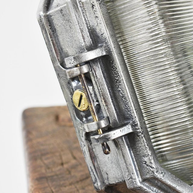 Industrial Wardle Prismalux Bulkhead Wall Light, 1950s For Sale - Image 6 of 7
