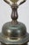 Mid 20th Century Empire Brass Mantel Trophy Urn Table Lamp Black Shade 31" For Sale - Image 9 of 14
