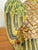 Vintage Large Majolica Porcelain Parrot Figurine For Sale - Image 11 of 14