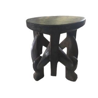 Makonde Three-Legged Stool/ Table Tanzania For Sale