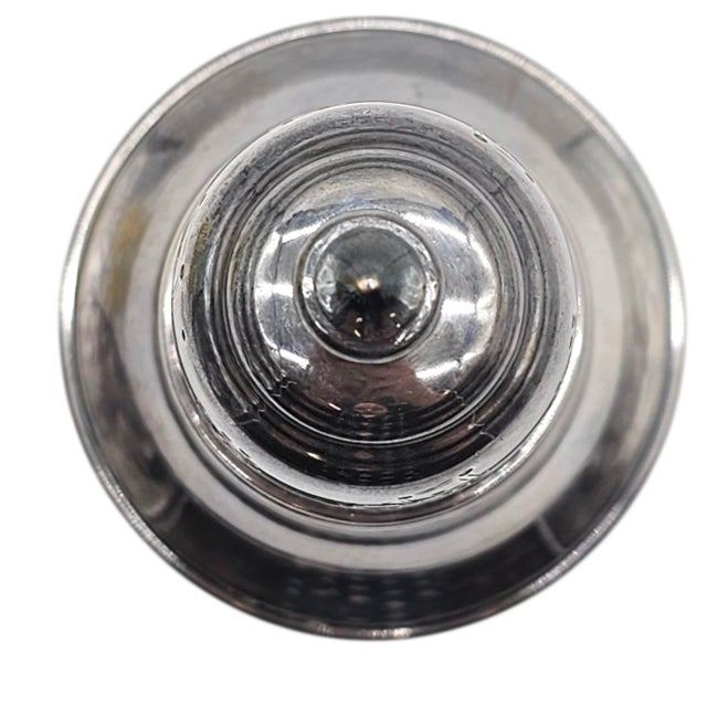Antique English Silver Plate Muffineer Pierced Sugar Shaker Caster JFR LTD 8.25" For Sale - Image 10 of 14