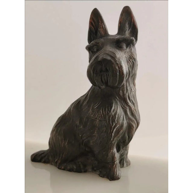 Vintage Scottish Terrier Dog Pen Desk Set - Circa 1940s For Sale - Image 4 of 7