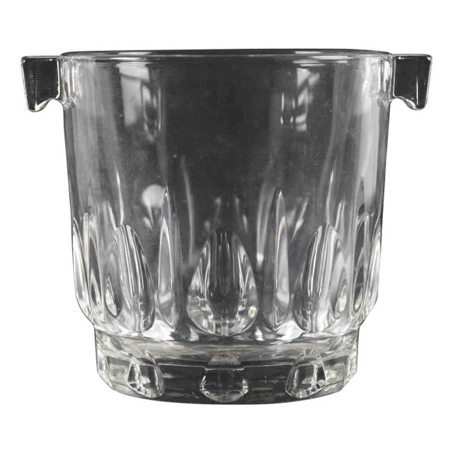 Vintage Italian Art Glass Ice Bucket, 1970s For Sale