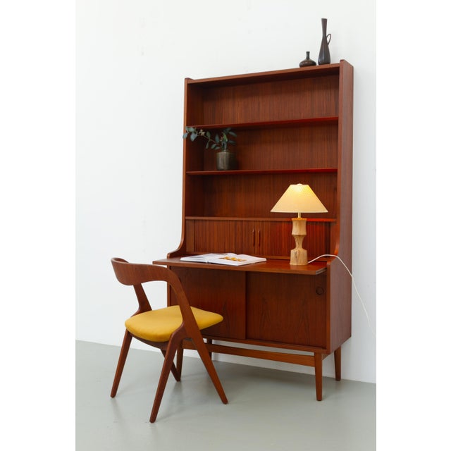 Mid-Century Modern Danish Teak Sonja Side Chair by Johannes Andersen for Vamo, 1960s. For Sale - Image 3 of 18