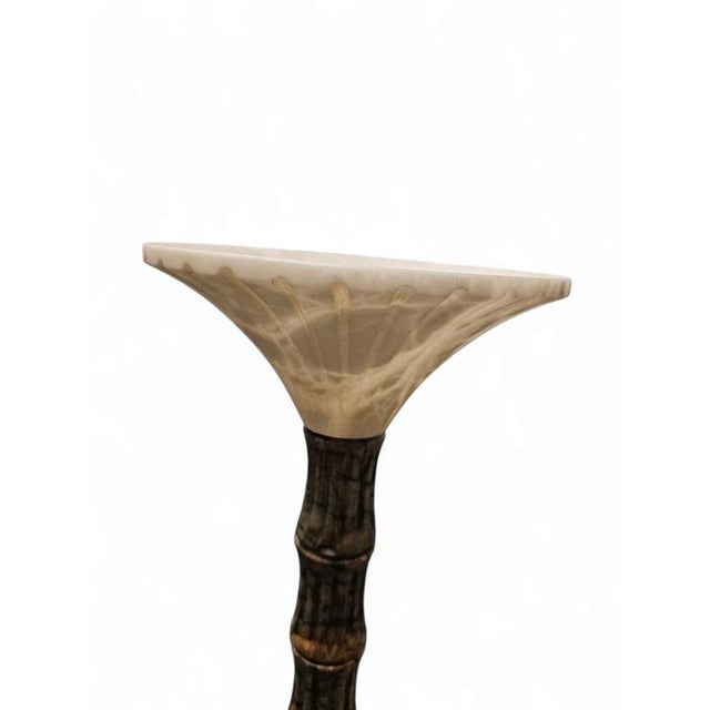 Alabaster Table Lamp from Pegasan, Spain, 1970s For Sale - Image 4 of 14