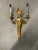 Late 20th Century Pair of Late 20th Century Brass Neoclassical Double Sconces For Sale - Image 5 of 5