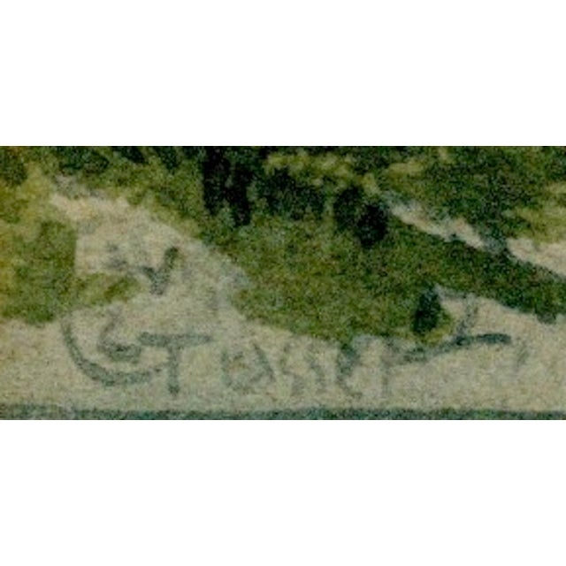 Eugène Grasset, Dans le Bois / In the Woods, 1899, Original Lithograph For Sale - Image 4 of 10