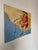 Mid-Century Modern 1980s Vintage Figurative Impressionist Seated Woman Oil on Canvas Painting For Sale - Image 3 of 11