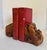 Vintage Burlwood Live Edge Bookends For Sale - Image 11 of 11