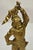 Renaissance Vintage Renaissance Brass Figural Soldier Warrior Fireplace Andirons - A Pair For Sale - Image 3 of 11