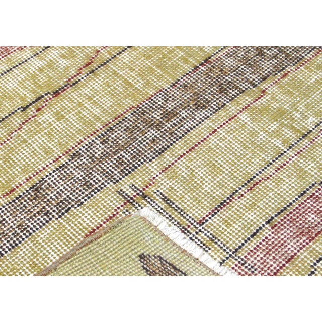 1960s Zeki Muren Mid-Century Modern Turkish Runner For Sale - Image 4 of 6