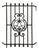 Window Grille Antique Wrought Iron For Sale