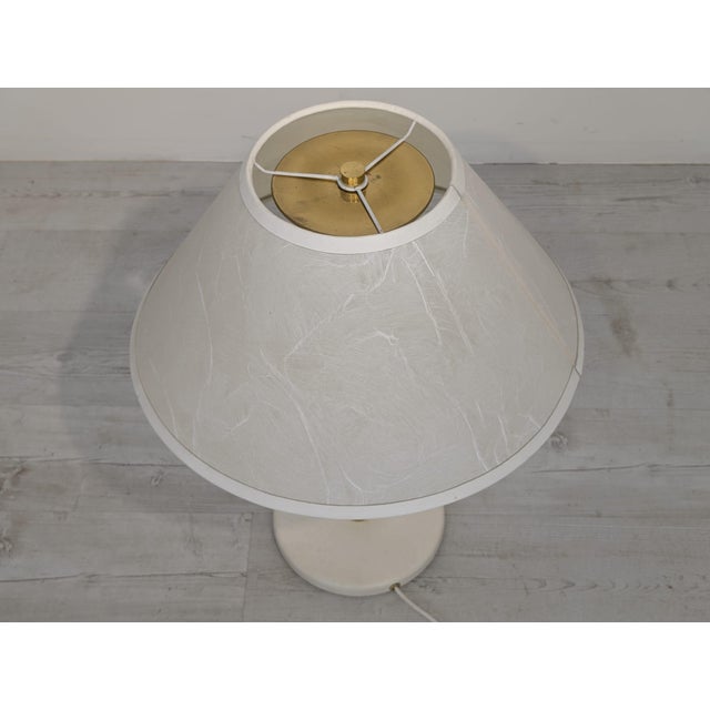 Hollywood Regency Brass Table Lamp For Sale - Image 12 of 18
