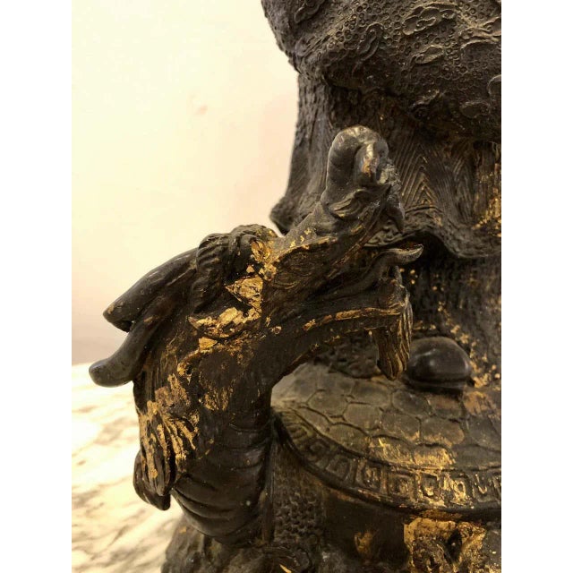 18th-19th Century Figure One of the Three Gods of Good Fortune For Sale - Image 10 of 13