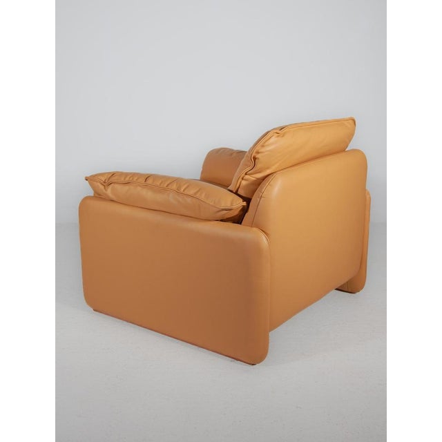 Set of Ds-61 Armchairs in Camel Leather attributed to de Sede, 1970s For Sale - Image 10 of 14