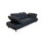 Blue Leather Rivoli Two-Seater Sofa with Manual Function from Koinor For Sale - Image 6 of 18