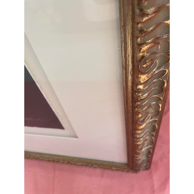 Wood 1990s John Matthew Moore "Madonna Tulipa" Signed Framed Limited Edition Print - 28/245 For Sale - Image 7 of 8