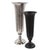 Hammered Em Dash Tall Flared Trumpet Vase- Large For Sale In Chicago - Image 6 of 9