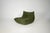 Set of Togo Lounge Chair and Pouf in Khaki Corduroy by Michel Ducaroy for Ligne Roset, 1973 For Sale - Image 12 of 18