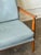 1950's Attributed to Milo Baughman for James Inc. Leather Recliner and Ottoman For Sale - Image 9 of 13