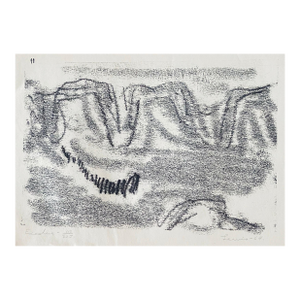Stanley Lewis"Exodus" from Wanderers Illustrations 112/225, 1964