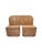 Mid Century Modern Headboard and Nightstands Set by American of Martinsville For Sale - Image 11 of 12