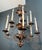 1940s Large 2-tier chandelier in gold metal with 12 lights in the style of Maison Baguès For Sale - Image 12 of 12