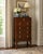 Vintage Baker Furniture Historic Charleston Collection mahogany tall chest, circa 1980s, featuring five drawers, pierced...
