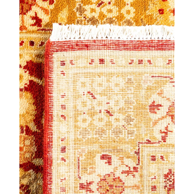 2000 - 2009 Ottoman, One-of-a-Kind Hand-Knotted Runner Rug - Red, 2' 7" x 12' 2" For Sale - Image 5 of 8