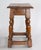 Farmhouse Antique 19th Century English Oak Joint Stool For Sale - Image 3 of 10
