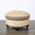 Art Deco Upholstered Ottomans With Walnut Reeded Supports Manner of Ruhlmann For Sale - Image 12 of 13