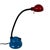 Metal Postmodern Desk Lamp with Adjustable Gooseneck For Sale - Image 7 of 7