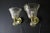 Trumpet-Shaped Gilded Murano Glass Polugoso Wall Sconces, 1990s, Set of 2 For Sale - Image 7 of 16