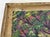 Textile Original Signed and Framed Primitive Outsider Art Acrylic on Canvas by Ernie Faragoi (Florida, Present Day) For Sale - Image 7 of 12