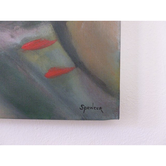 2020s "Wonder" Oil and Acrylic Painting by Scott Spencer For Sale - Image 5 of 5