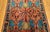 Textile Vintage Persian Mahal Sultanabad Rug, Hand-Knotted Wool, Geometric Pattern, 4x6, Terracotta & Blue For Sale - Image 7 of 13