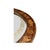 Traditional Round Coffee Table with Glass Inset For Sale In Greensboro - Image 6 of 7