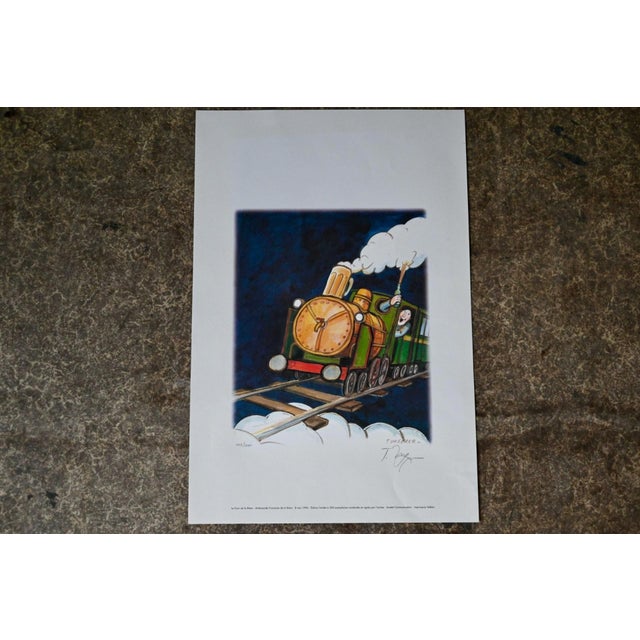 Paper Tomy Ungerer, the Beer Train, 1994, Cardboard For Sale - Image 7 of 7