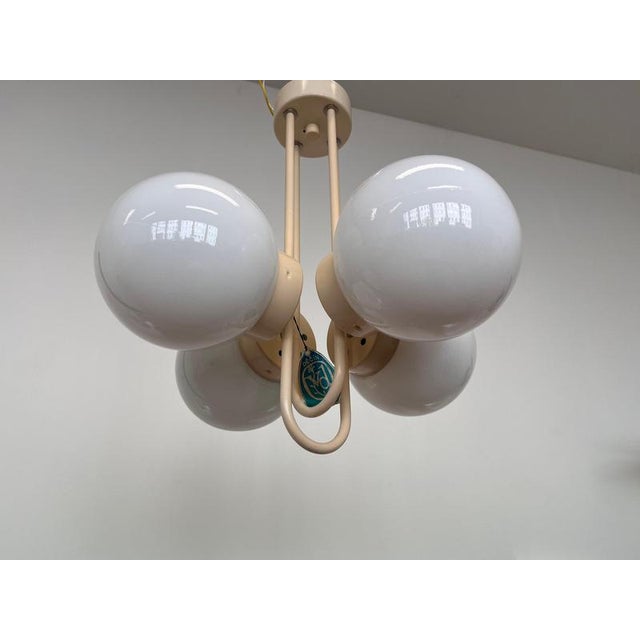 Mid-Century Pendant Light by Instala Decin, Czechoslovakia, 1980s For Sale - Image 6 of 9