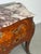 Antique Chest of Drawers with Inlay and Marble Top For Sale - Image 5 of 9