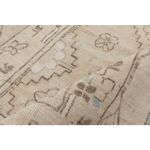 Modern Samarkand Wool Runner by Doris Leslie Blau Size: 2'5" × 21'9" (73 × 662 cm) Exquisitely crafted in Afghanistan,...