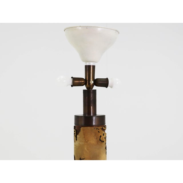 Large Italian Art Deco Luminator Style Floor Lamp, 1940s For Sale - Image 10 of 11
