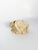 French sculptural piece dating from the 1980s, crafted in raw, unglazed clay. The organic composition features several...