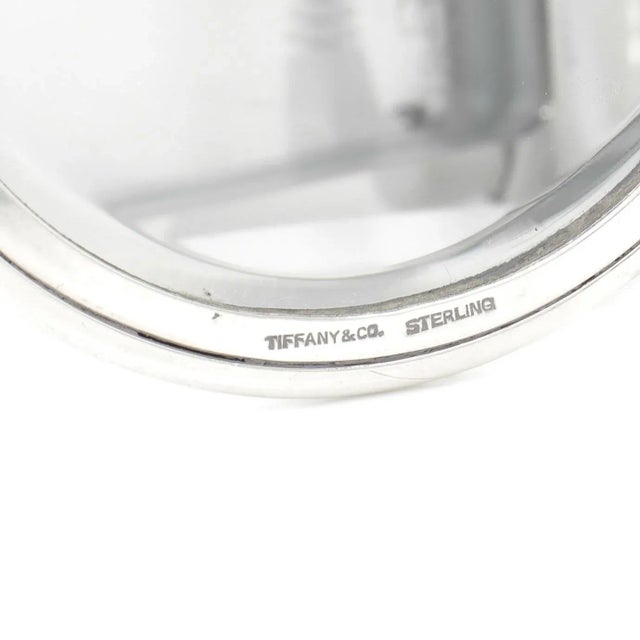 Tiffany and Co. Antique Tiffany & Co. Sterling Silver Hand Mirror For Sale - Image 4 of 11