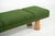 Italian Green Bench in Wood and Fabric For Sale - Image 4 of 10